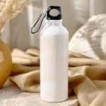 Μπουκάλι - Παγούρι Αλουμινένιο με Σχέδιο Πολύχρωμα Λουλούδια