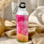 Παιδικό Παγουρίνο Αλουμινένιο για Κορίτσι με Ξανθιά Νεράιδα