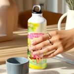 Παγούρι Παιδικό Αλουμινένιο για Κορίτσι με Πριγκίπισσα σε Κούνια