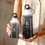 Παγούρι Αλουμινένιο Αθλητικό Πρωσοποποιημένο με Σχέδιο Βουνά