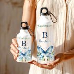 Μπουκάλι - Παγούρι Αθλητικό Προσωποποιημένο με Πεταλούδα