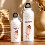 Παιδικό Αλουμινένιο Παγούρι για Κορίτσι με Νεράιδα