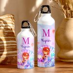 Αλουμινένιο Παγούρι Παιδικό για Κορίτσι με Γοργόνα στο Βυθό