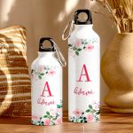 Μπουκάλι - Παγούρι Αλουμινένιο με Σχέδιο Ανθισμένη Αμυγδαλιά