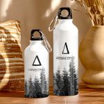 Παγούρι Αλουμινένιο Αθλητικό Προσωποποιημένο με Σχέδιο Δάσος