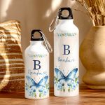 Μπουκάλι - Παγούρι Αθλητικό Προσωποποιημένο με Πεταλούδα