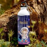 Αλουμινένιο Παγούρι Παιδικό για Αγόρι με Αστροναύτη