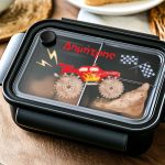 Παιδικό Δοχείο Φαγητού Μαύρο – Lunch Box με Monster Truck