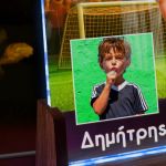 Φωτιστικό LED με Φωτογραφία και Πράσινο Ποδοσφαιριστή