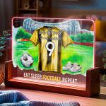 Επιτραπέζιο Φωτιστικό με Κιτρινόμαυρη Φανέλα, Δώρο για Παιδί