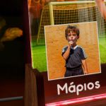 Φωτιστικό LED με Φωτογραφία και Κιτρινόμαυρο Ποδοσφαιριστή