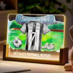 Επιτραπέζιο Φωτιστικό με Ασπρόμαυρη Φανέλα, Δώρο για Παιδί