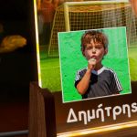 Φωτιστικό LED με Φωτογραφία και Πράσινο Ποδοσφαιριστή