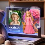 Επιτραπέζιο Φωτιστικό LED με Φωτογραφία και Πριγκίπισσα