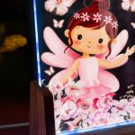 Προσωποποιημένο Φωτιστικό LED με Όνομα και Σχέδιο Νεράιδα