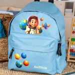 Σχολική Τσάντα Πλάτης Νηπιαγωγείου Γαλάζια με Αστροναύτη
