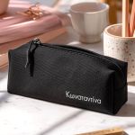 Σχολική Κασετίνα για Κορίτσια, Μαύρη με Όνομα