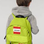 Τσάντα Πλάτης Σχολική Νηπιαγωγείου Λαχανί με Retro Gamer