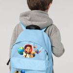 Σχολική Τσάντα Πλάτης Νηπιαγωγείου Γαλάζια με Αστροναύτη