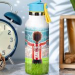 Παγούρι Θερμός Παιδικό με Καλαμάκι & Ερυθρόλευκο Θρύλο
