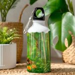 Σετ 2 Δώρα για Παιδιά, Παγούρι & Τσάντα Νηπιαγωγείου με Τίγρεις