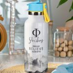 Σετ 2 Δώρα για Παιδιά, Θερμός & Δοχείο Φαγητού με Βουνά