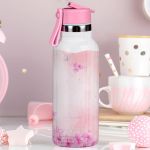 Παιδικό Παγούρι Θερμός με Καλαμάκι & Σχέδιο Πεταλούδες