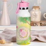 Παγούρι Θερμός Παιδικό με Καλαμάκι & Σχέδιο Μικρή Νεράιδα