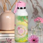 Παγούρι Θερμός Παιδικό με Καλαμάκι & Σχέδιο Μικρή Νεράιδα