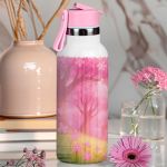 Παγούρι Θερμός Παιδικό με Καλαμάκι & Σχέδιο Ξανθιά Νεράιδα