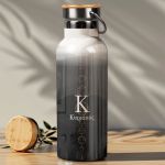 Μπουκάλι Θερμός Ανοξείδωτo με Όνομα & Σχέδιο Βουνά