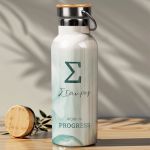 Ανοξείδωτo Μπουκάλι Θερμός με Όνομα & Σχέδιο In Progress