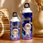 Σετ 2 Δώρα για Παιδιά, Παγούρι & Τσάντα Δημοτικού με Αστροναύτη