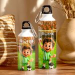 Σετ 2 Δώρα για Παιδιά, Παγούρι & Τσάντα με Πράσινη Φανέλα