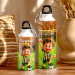 Σετ 2 Δώρα για Παιδιά, Παγούρι & Τσάντα με Κιτρινόμαυρη Φανέλα