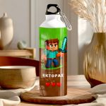 Σετ 2 Δώρα για Παιδιά, Παγούρι & Τσάντα Δημοτικού με Πολεμιστή