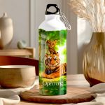 Σετ 2 Δώρα για Παιδιά, Παγούρι & Τσάντα Δημοτικού με Τίγρεις