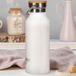 Ανοξείδωτo Μπουκάλι Θερμός με Σχέδιο Ανθισμένο Λουλούδι