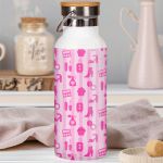 Ανοξείδωτo Μπουκάλι Θερμός με Μονόγραμμα & Όνομα