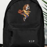 Σχολική Τσάντα για Γυμνασίο & Λύκειο, Μαύρη Doggy Basket
