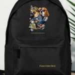 Σχολική Τσάντα για Γυμνασίο & Λύκειο, Μαύρη Wild & Free