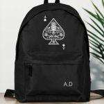 Σχολική Τσάντα για Γυμνασίο & Λύκειο, Μαύρη Ace of Spades