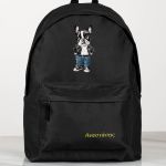 Σχολική Τσάντα για Γυμνασίο & Λύκειο, Μαύρη Cool Dog