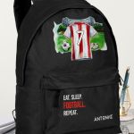 Σετ 2 Δώρα για Παιδιά, Παγούρι & Τσάντα με Ερυθρόλευκη Φανέλα