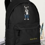 Σχολική Τσάντα για Γυμνασίο & Λύκειο, Μαύρη Cool Dog