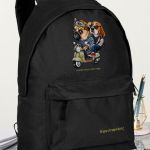 Σχολική Τσάντα για Γυμνασίο & Λύκειο, Μαύρη Wild & Free