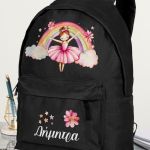 Σετ 2 Δώρα για Παιδιά, Παγούρι & Τσάντα Δημοτικού με Μπαλαρίνα