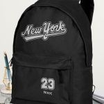Σχολική Τσάντα για Γυμνασίο & Λύκειο, Μαύρη με Σχέδιο New York