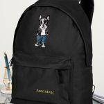 Σχολική Τσάντα για Γυμνασίο & Λύκειο, Μαύρη Cool Dog