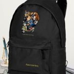 Σχολική Τσάντα για Γυμνασίο & Λύκειο, Μαύρη Wild & Free